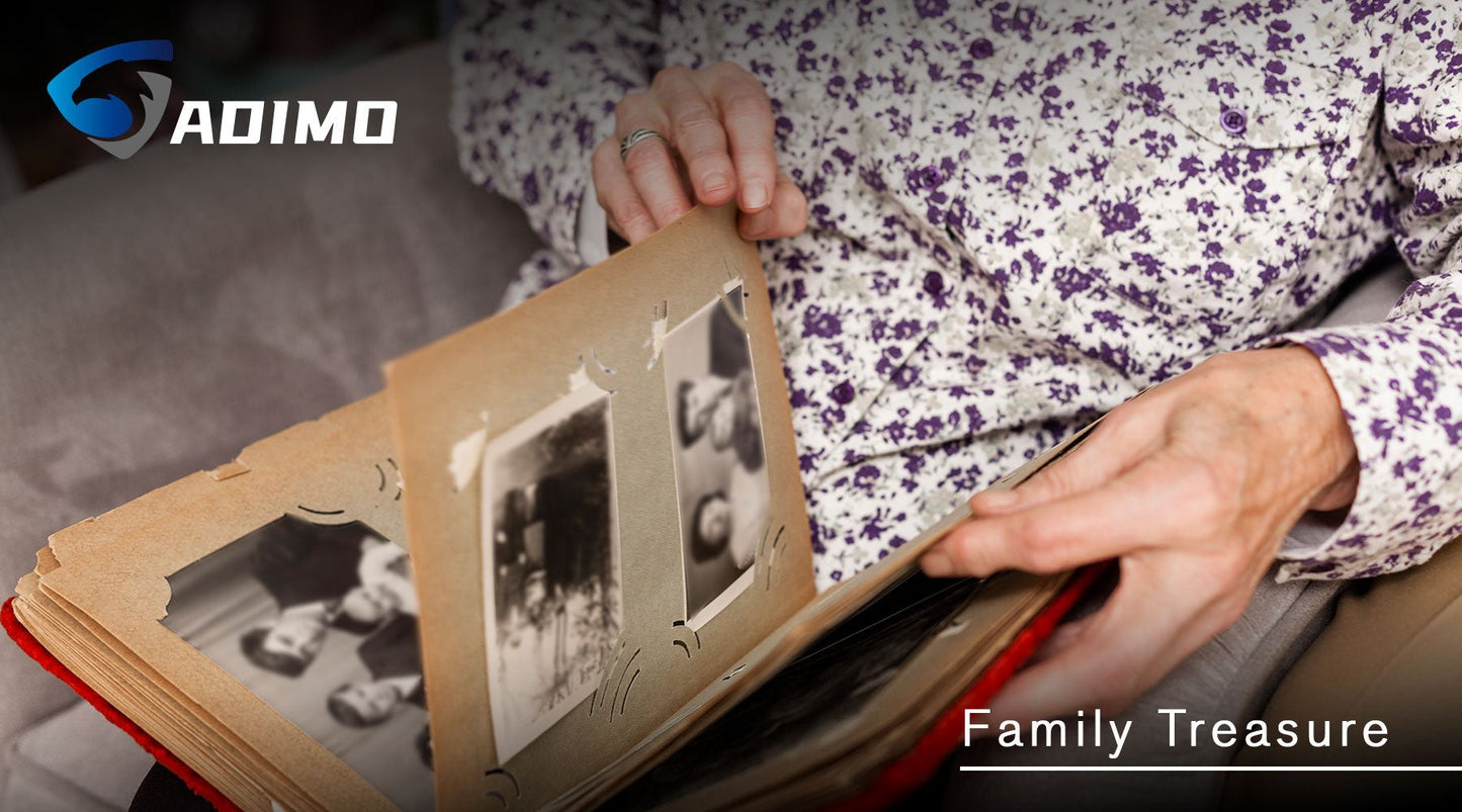Family Photos: Preserve Your Family's Memories with your Adimo Safe Box - adimosafe