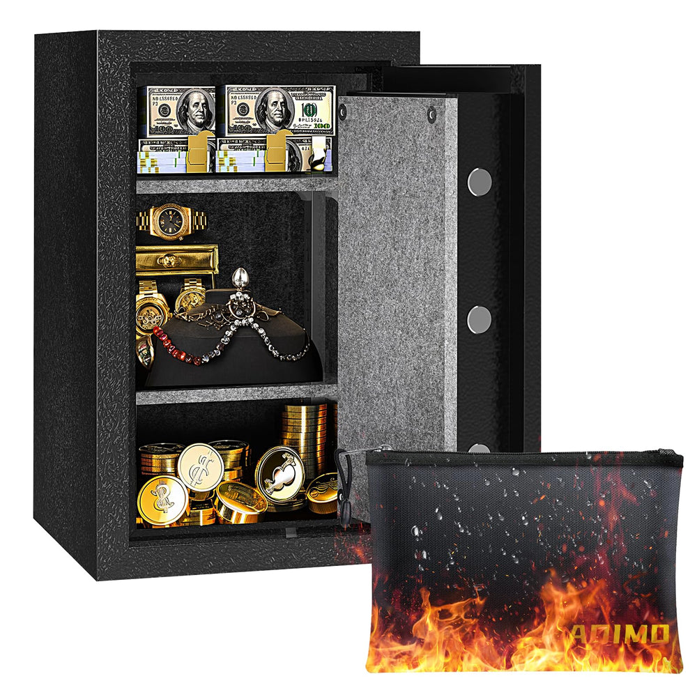 
                  
                    Adimo 1.8 Cubic Feet Fireproof Safe Box for Home Model 51 - adimosafe
                  
                